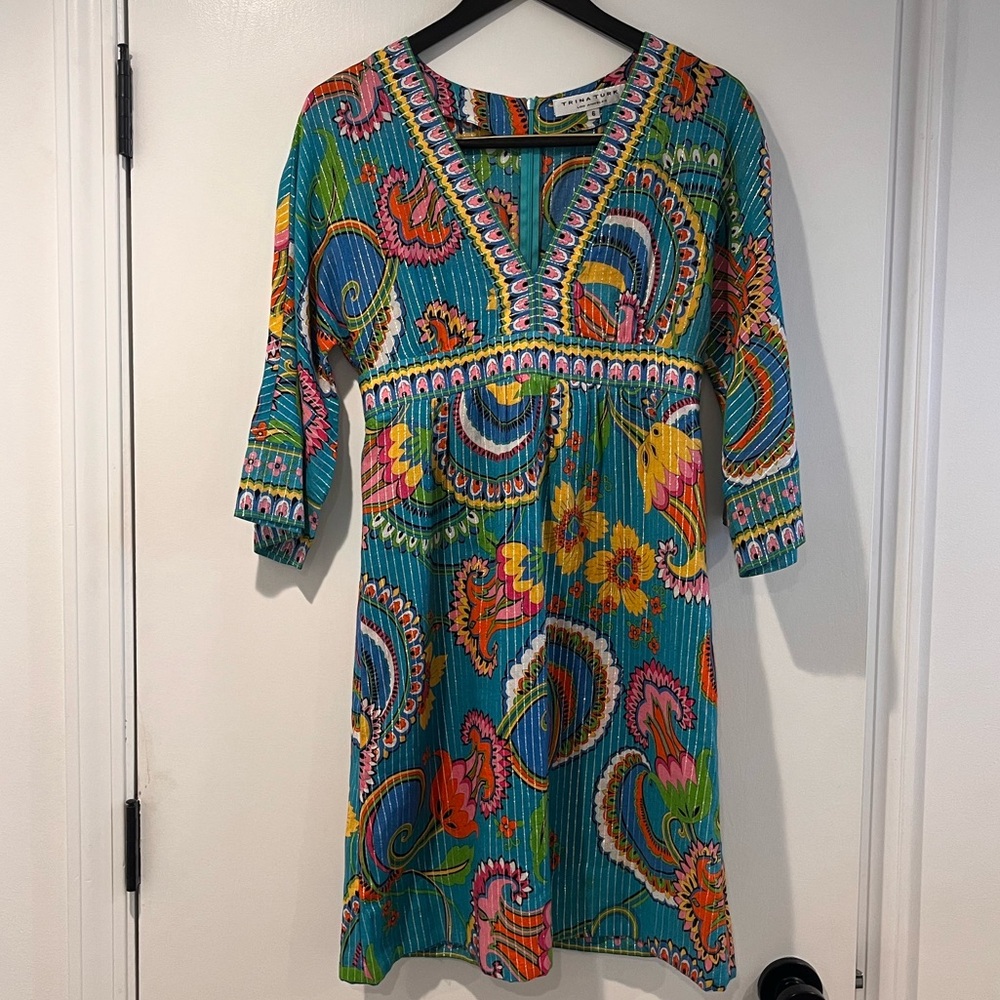 Trina Turk Tunic Dress 6 - Picture 2 of 5